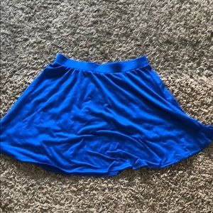 Royal Blue Skirt